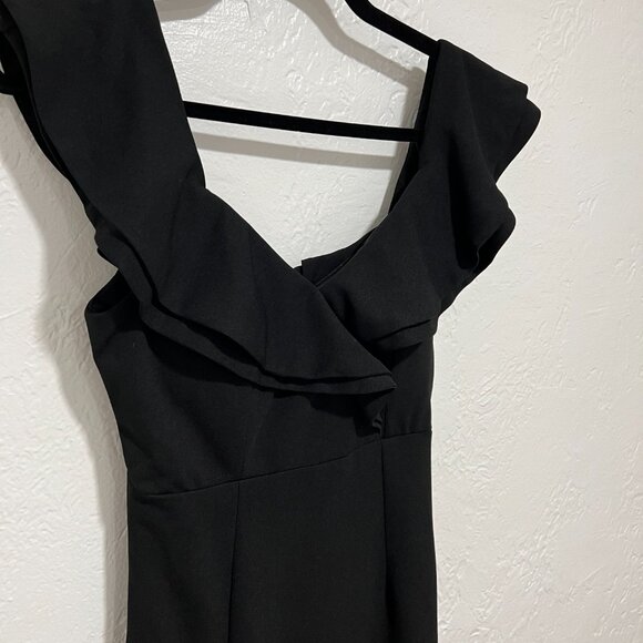 Hello Molly I Midi Black Dress - Picture 5 of 10